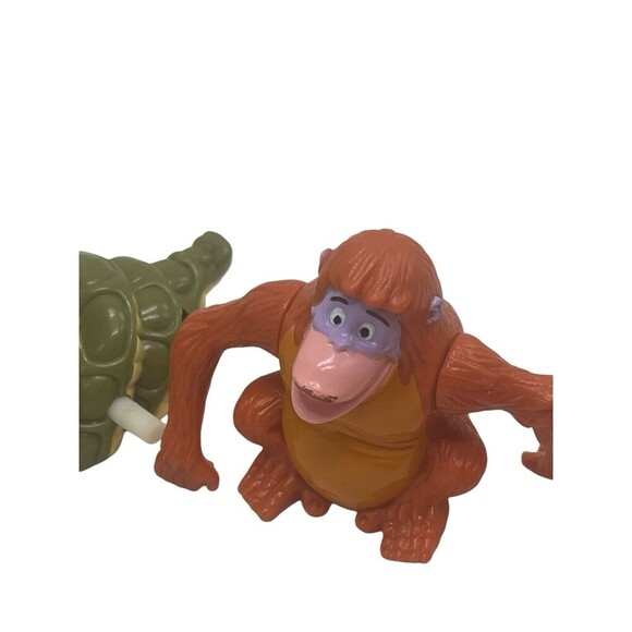 Vintage 1990 McDonalds Happy Meal Jungle Book Themed Wind-Up Toys Lot Of 5 - Picture 8 of 16